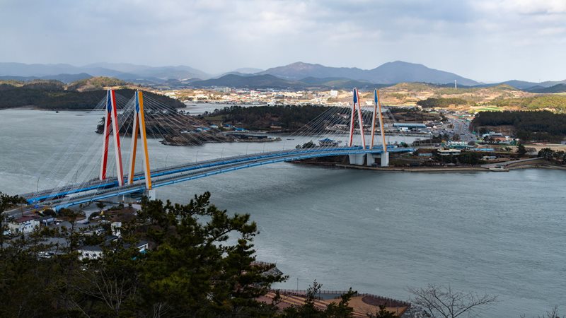 Jindo, an Island in South Korea